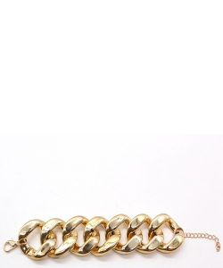 Thick Chain Bracelet BL700001 GOLD  ///